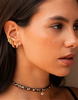 Mono orecchino Rue des Mille Donna in Lega metallica Zircone OR-039 M3 AU - OR-039 M3 AU